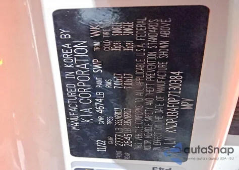 2023 Kia Sportage Lx из США, поврежденный, VIN KNDPU3AF0P7130384